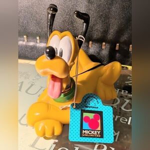 Mickey Mouse Pluto Figurine Bobblehead NWT. No Box